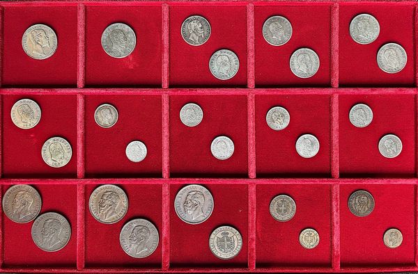 REGNO D'ITALIA. Lotto di 29 monete.  - Asta Numismatica - Associazione Nazionale - Case d'Asta italiane