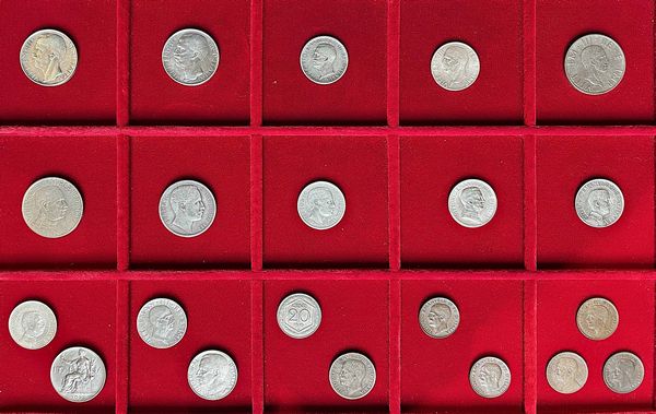 REGNO D'ITALIA. Lotto di 21 monete.  - Asta Numismatica - Associazione Nazionale - Case d'Asta italiane