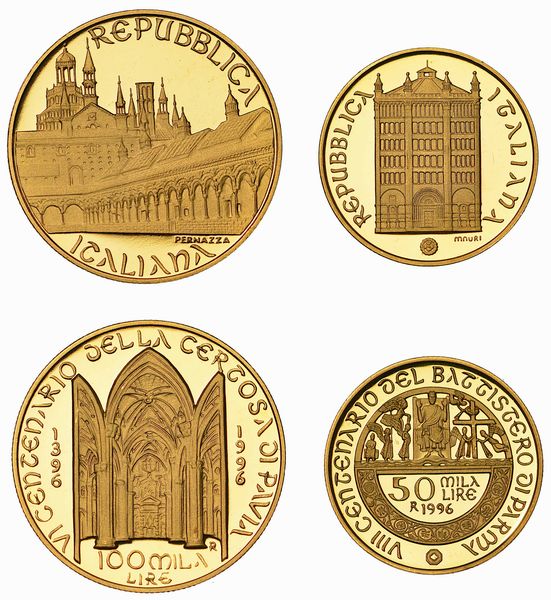 REPUBBLICA ITALIANA. Lotto di due monete.  - Asta Numismatica - Associazione Nazionale - Case d'Asta italiane