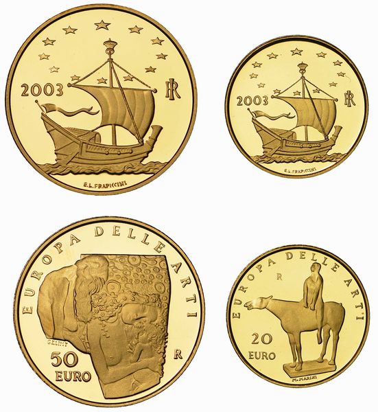 REPUBBLICA ITALIANA. Lotto di due monete.  - Asta Numismatica - Associazione Nazionale - Case d'Asta italiane