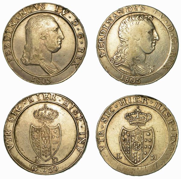 NAPOLI. Lotto di due monete.  - Asta Numismatica - Associazione Nazionale - Case d'Asta italiane