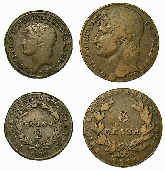 NAPOLI. Lotto di due monete.  - Asta Numismatica - Associazione Nazionale - Case d'Asta italiane