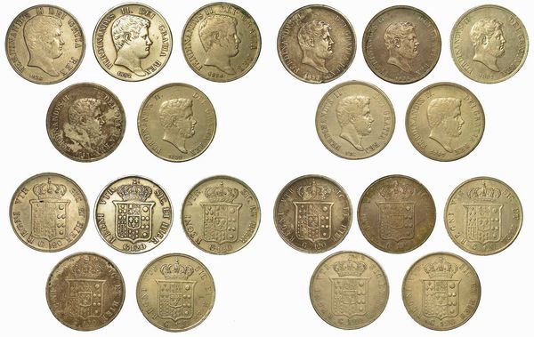 NAPOLI. Lotto di dieci monete.  - Asta Numismatica - Associazione Nazionale - Case d'Asta italiane