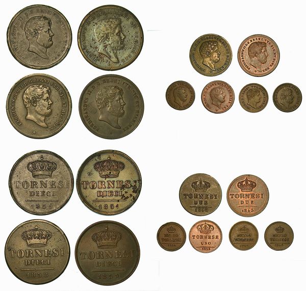 NAPOLI. Lotto di dieci monete.  - Asta Numismatica - Associazione Nazionale - Case d'Asta italiane