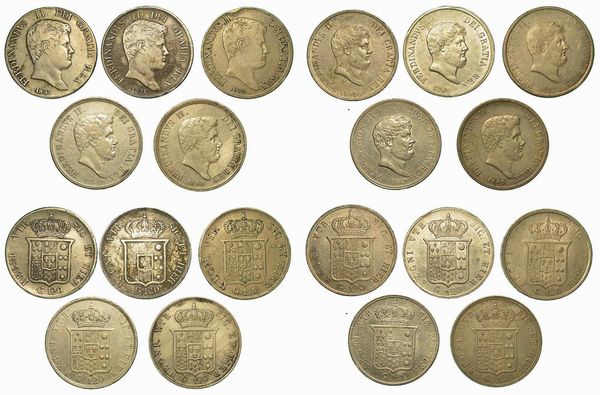 NAPOLI. Lotto di dieci monete.  - Asta Numismatica - Associazione Nazionale - Case d'Asta italiane