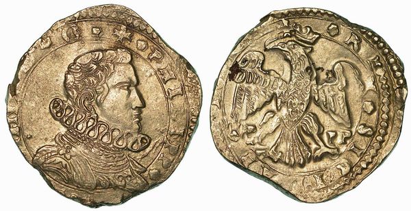 SICILIA. FILIPPO IV D'ASBURGO, 1621-1665. 4 Tar (data non leggibile). Messina.  - Asta Numismatica - Associazione Nazionale - Case d'Asta italiane