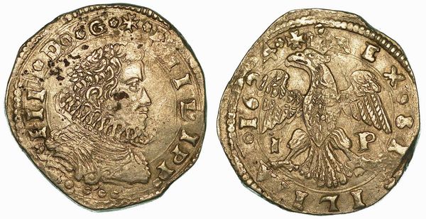 SICILIA. FILIPPO IV D'ASBURGO, 1621-1665. 4 Tar 1624. Messina.  - Asta Numismatica - Associazione Nazionale - Case d'Asta italiane