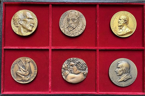 TEATRO. Lotto di 21 medaglie.  - Asta Numismatica - Associazione Nazionale - Case d'Asta italiane