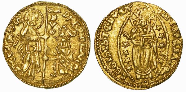 CHIO (MAONA), 1347-1566. FILIPPO MARIA VISCONTI (1424-1436). Ducato.  - Asta Numismatica - Associazione Nazionale - Case d'Asta italiane