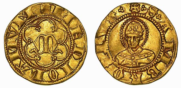 MILANO. LUCHINO E GIOVANNI VISCONTI, 1339-1354. Mezzo Ambrosino.  - Asta Numismatica - Associazione Nazionale - Case d'Asta italiane