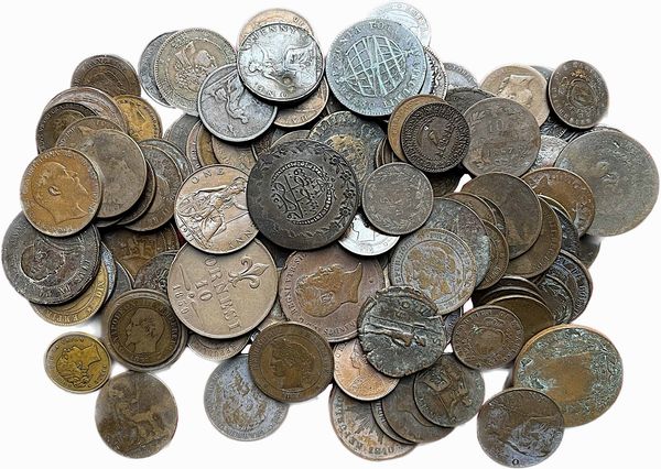 STATI VARI. Lotto di circa 120 monete.  - Asta Numismatica - Associazione Nazionale - Case d'Asta italiane