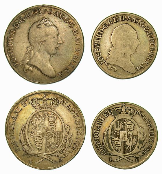 MILANO. Lotto di due monete.  - Asta Numismatica - Associazione Nazionale - Case d'Asta italiane