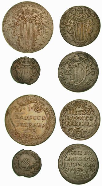 Lotto di quattro monete.  - Asta Numismatica - Associazione Nazionale - Case d'Asta italiane