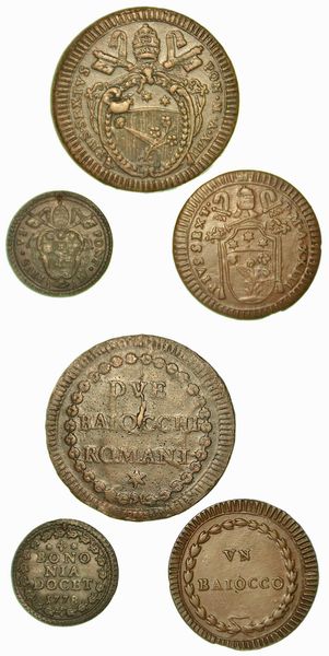 Lotto di tre monete.  - Asta Numismatica - Associazione Nazionale - Case d'Asta italiane