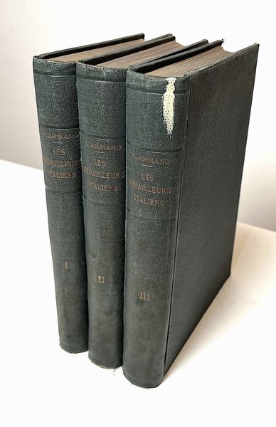 ARMAND A. Les M�dailleurs italiens des quinzi�me et seizi�me si�cles. III voll.  - Asta Numismatica - Associazione Nazionale - Case d'Asta italiane