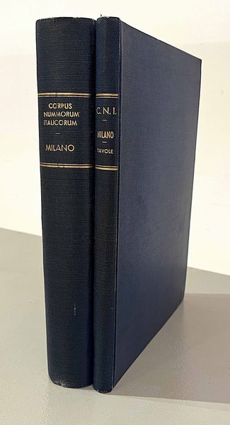CORPUS NUMMORUM ITALICORUM. Primo tentativo di un catalogo generale delle monete medioevali e moderne coniate in Italia e da italiani all'estero. Vol. V. LOMBARDIA (MILANO).  - Asta Numismatica - Associazione Nazionale - Case d'Asta italiane