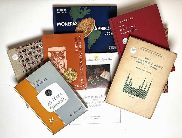 LETTERATURA SPAGNOLA. Lotto di otto libri.  - Asta Numismatica - Associazione Nazionale - Case d'Asta italiane