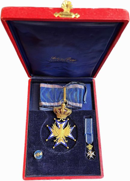 MODENA. SOVRANO ORDINE DINASTICO DELL'AQUILA ESTENSE. Croce da Commendatore.  - Asta Numismatica - Associazione Nazionale - Case d'Asta italiane