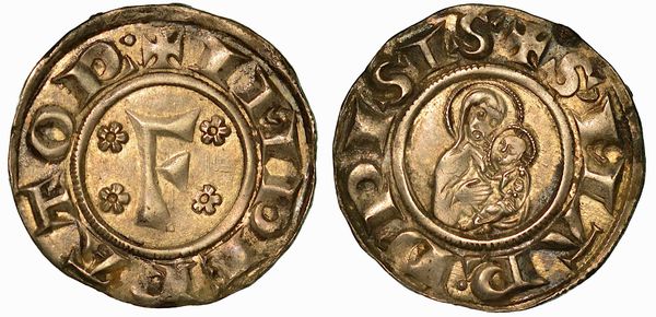 PISA. REPUBBLICA (a nome di Federico I), 1220-1250. Grosso da 12 denari.  - Asta Numismatica - Associazione Nazionale - Case d'Asta italiane