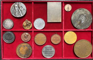 PROSATORI E POETI. Lotto di 35 medaglie.  - Asta Numismatica - Associazione Nazionale - Case d'Asta italiane