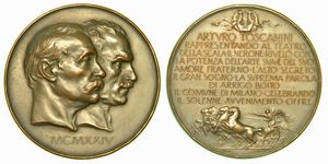 MILANO. Lotto di due medaglie.  - Asta Numismatica - Associazione Nazionale - Case d'Asta italiane