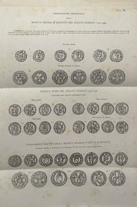 CAPOBIANCHI V. Appunti per servire all'ordinamento delle Monete coniate dal Senato di Roma dal 1184 al 1439 e degli stemmi primitivi del Comune di Roma.  - Asta Numismatica - Associazione Nazionale - Case d'Asta italiane