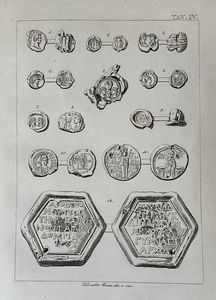 GARRUCCI R. I piombi antichi raccolti dall'eminentissimo principe il Cardinale Lodovico Altieri.  - Asta Numismatica - Associazione Nazionale - Case d'Asta italiane
