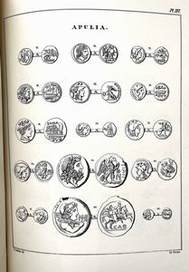 SAMBON L. Recherches sur les monnaies de la presqu' ile italique, depuis leur origine jusqu'a la bataille d' Actum.  - Asta Numismatica - Associazione Nazionale - Case d'Asta italiane
