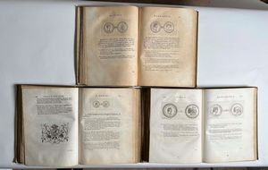 VAILLANT J. Numismata Imperatorum Romanorum. Tre volumi.  - Asta Numismatica - Associazione Nazionale - Case d'Asta italiane