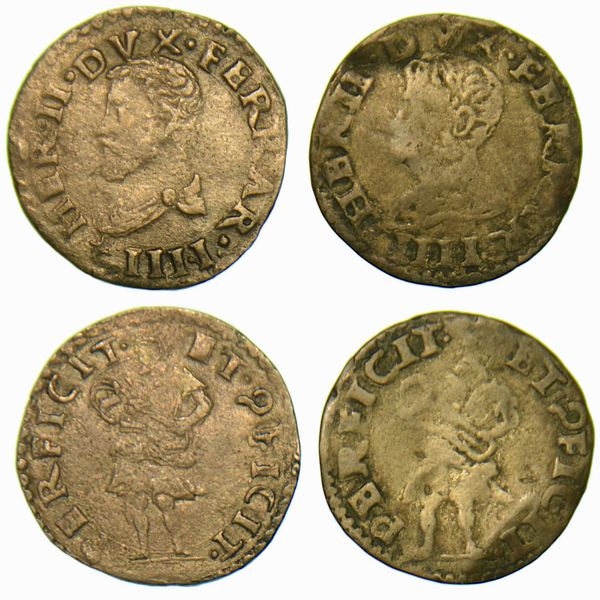 FERRARA. Lotto di due monete.  - Asta Numismatica | Rinascimento - Associazione Nazionale - Case d'Asta italiane