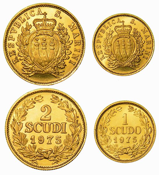 SAN MARINO. Lotto di due monete.  - Asta Numismatica | Rinascimento - Associazione Nazionale - Case d'Asta italiane