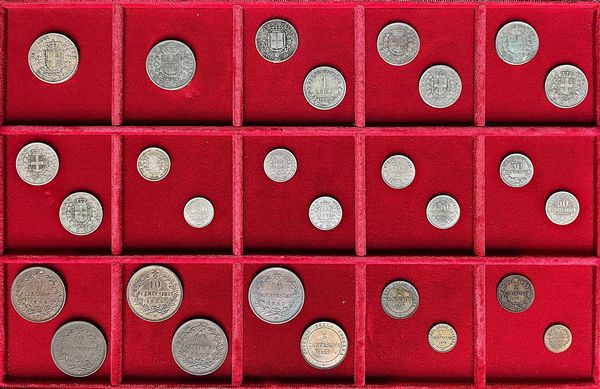 REGNO D'ITALIA. Lotto di 29 monete.  - Asta Numismatica | Rinascimento - Associazione Nazionale - Case d'Asta italiane