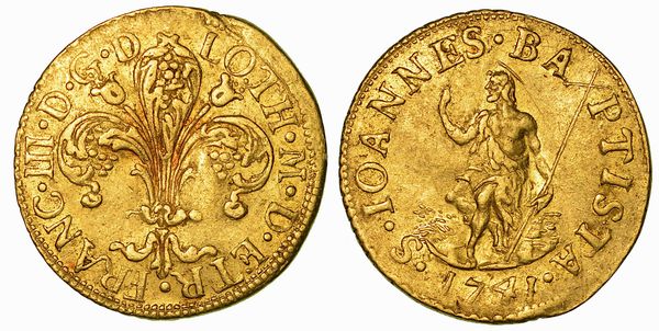 FIRENZE. FRANCESCO III DI LORENA, 1737-1765. Fiorino 1741.  - Asta Numismatica | Rinascimento - Associazione Nazionale - Case d'Asta italiane