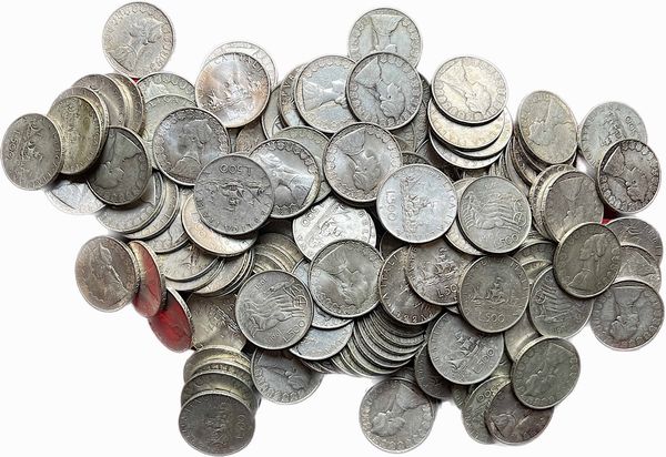 REPUBBLICA ITALIANA. Lotto di circa 147 monete.  - Asta Numismatica | Rinascimento - Associazione Nazionale - Case d'Asta italiane