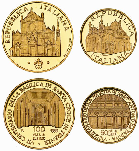 REPUBBLICA ITALIANA. Lotto di due monete.  - Asta Numismatica | Rinascimento - Associazione Nazionale - Case d'Asta italiane