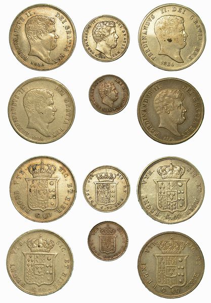 NAPOLI. Lotto di sei monete.  - Asta Numismatica | Rinascimento - Associazione Nazionale - Case d'Asta italiane