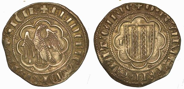 SICILIA. FEDERICO III D'ARAGONA, 1296-1337. Pierreale. Messina.  - Asta Numismatica | Rinascimento - Associazione Nazionale - Case d'Asta italiane