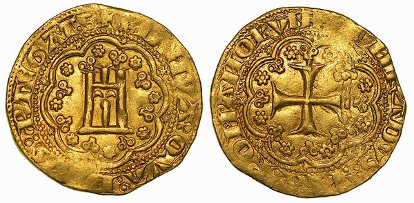GENOVA. PRIMO PERIODO: CONSOLI, PODEST E CAPITANI DEL POPOLO, 1139-1339. Genovino (terzo tipo).  - Asta Numismatica | Rinascimento - Associazione Nazionale - Case d'Asta italiane