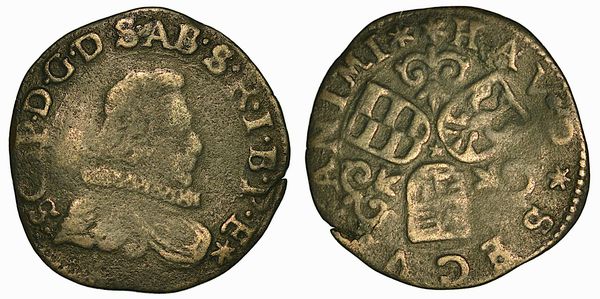 BOZZOLO. SCIPIONE GONZAGA, 1636-1670. 3 Soldi.  - Asta Numismatica | Rinascimento - Associazione Nazionale - Case d'Asta italiane