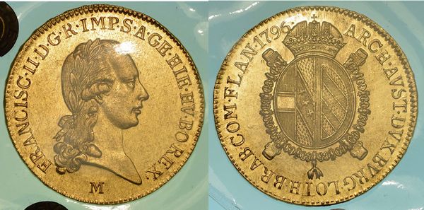 MILANO. FRANCESCO I D'ASBURGO-LORENA. Sovrana 1796.  - Asta Numismatica | Rinascimento - Associazione Nazionale - Case d'Asta italiane