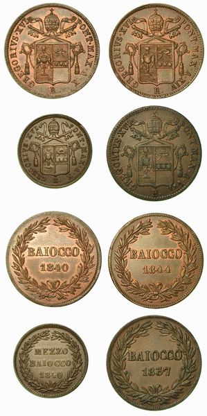 Lotto di quattro monete.  - Asta Numismatica | Rinascimento - Associazione Nazionale - Case d'Asta italiane