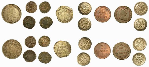 MILANO. Lotto di dodici monete.  - Asta Numismatica | Rinascimento - Associazione Nazionale - Case d'Asta italiane