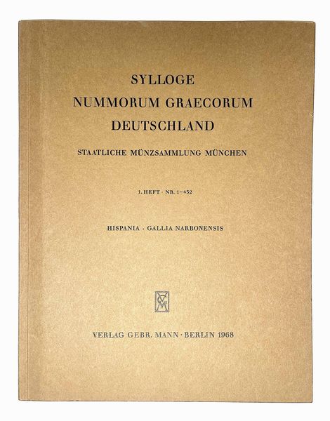SYLLOGE NUMMORUM GRAECORUM DEUTSCHLAND. Lotto di tre.  - Asta Numismatica | Rinascimento - Associazione Nazionale - Case d'Asta italiane