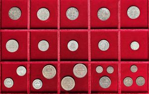 REGNO D'ITALIA. Lotto di 22 monete.  - Asta Numismatica | Rinascimento - Associazione Nazionale - Case d'Asta italiane