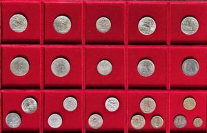 REGNO D'ITALIA. Lotto di 22 monete.  - Asta Numismatica | Rinascimento - Associazione Nazionale - Case d'Asta italiane
