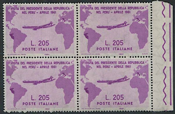 1961, Repubblica Italiana, Gronchi rosa  - Asta Storia Postale e Filatelia - Associazione Nazionale - Case d'Asta italiane