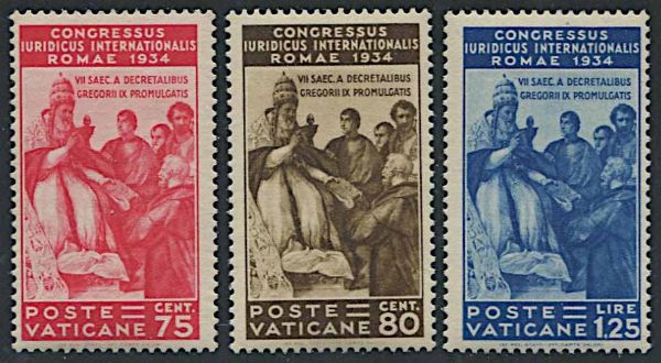 1935, Citt del Vaticano, Giuridico  - Asta Storia Postale e Filatelia - Associazione Nazionale - Case d'Asta italiane