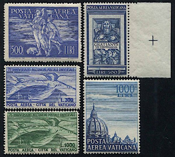 1948/1953, Citt del Vaticano, Posta Aerea  - Asta Storia Postale e Filatelia - Associazione Nazionale - Case d'Asta italiane