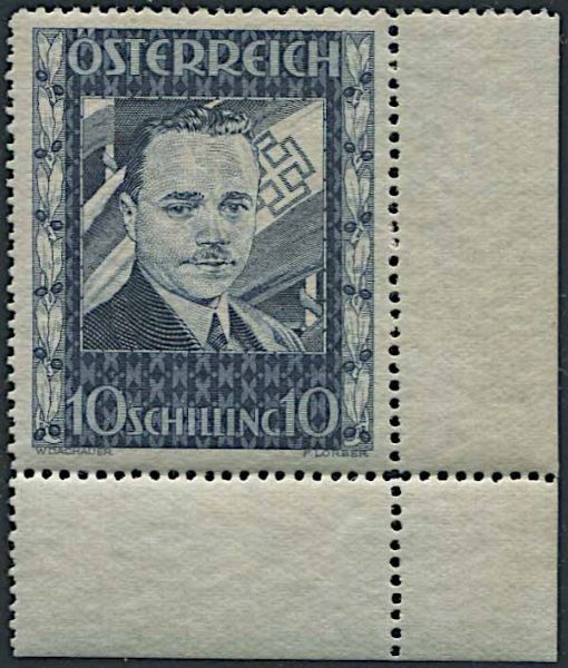1936, Austria, Dollfus  - Asta Storia Postale e Filatelia - Associazione Nazionale - Case d'Asta italiane