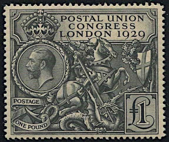 1929, Great Britain, U. P. U.  - Asta Storia Postale e Filatelia - Associazione Nazionale - Case d'Asta italiane